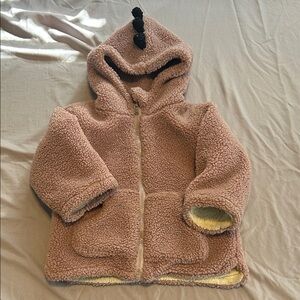 Cozy Kids' Sherpa Jacket - Pink